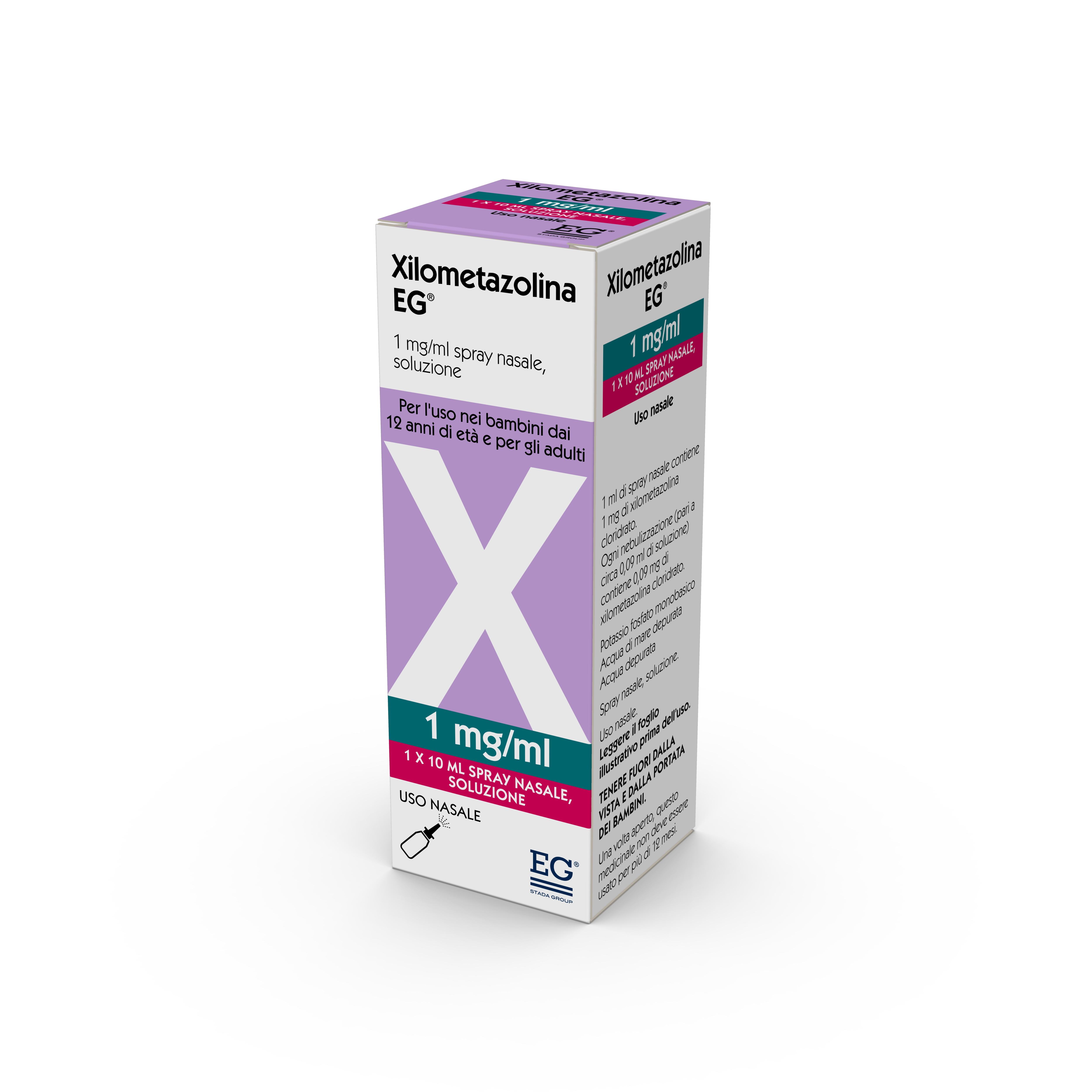XILOMETAZOLINA EG*SPR10ML 10MG - Farmacia Del Monaco