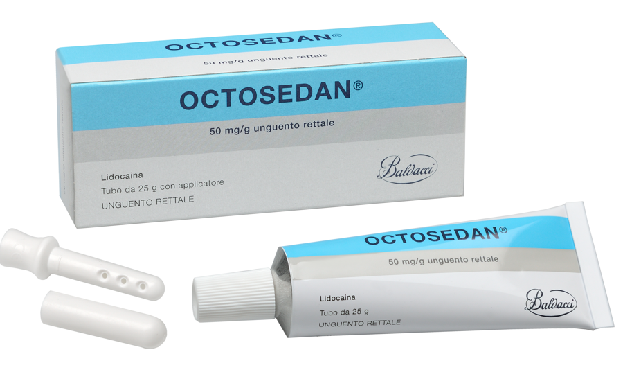 OCTOSEDAN*UNG RETT 25G 50MG/G - Farmacia Del Monaco