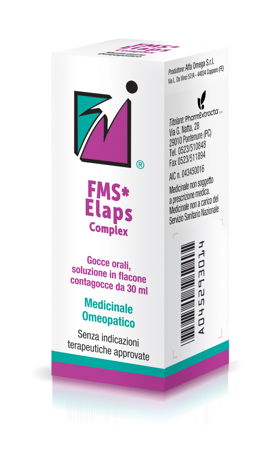 FMS ELAPS COMPLEX*30ML GTT - Farmacia Del Monaco