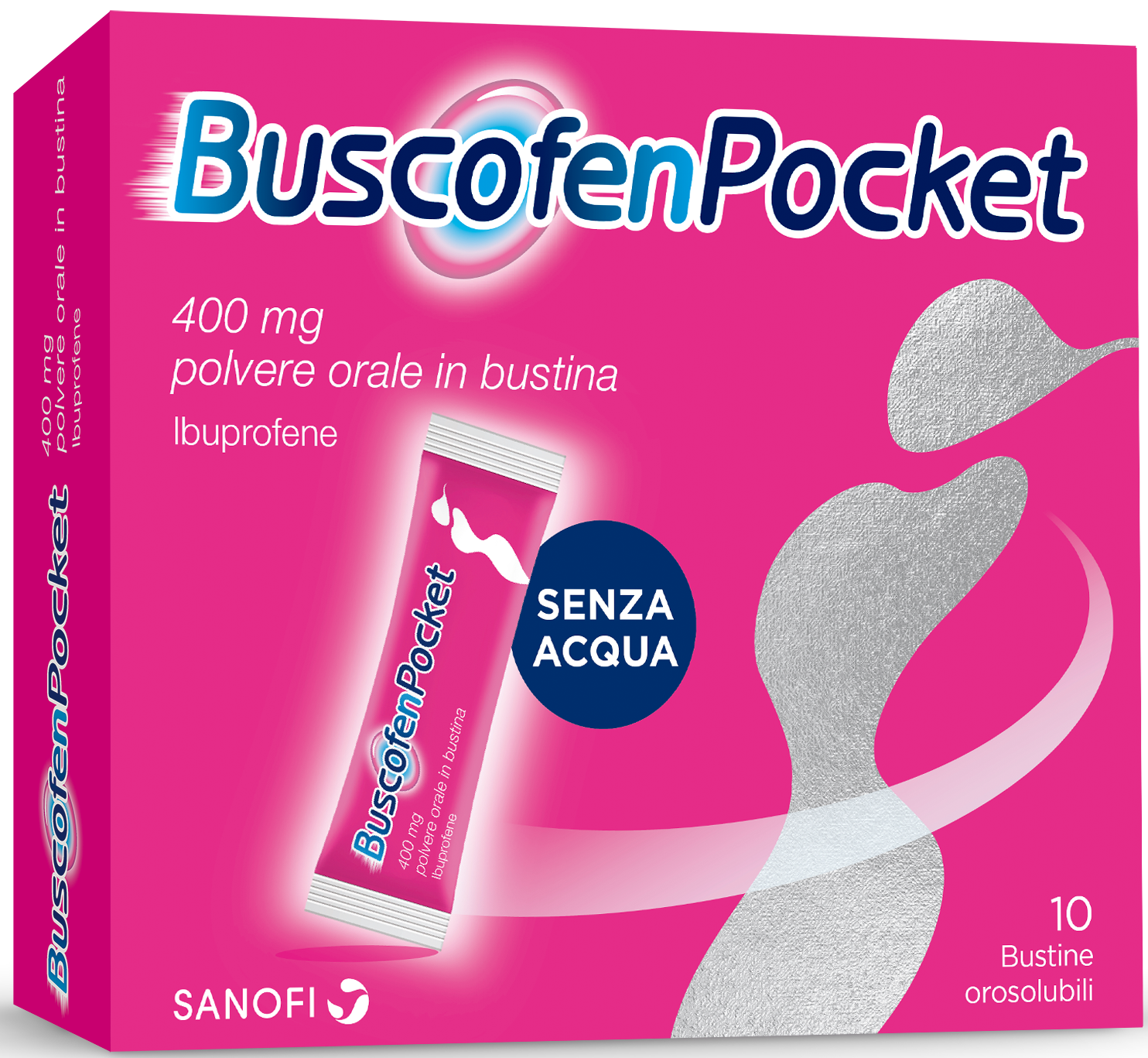 BUSCOFENPOCKET*OS 10BUST 400MG - Farmacia Del Monaco