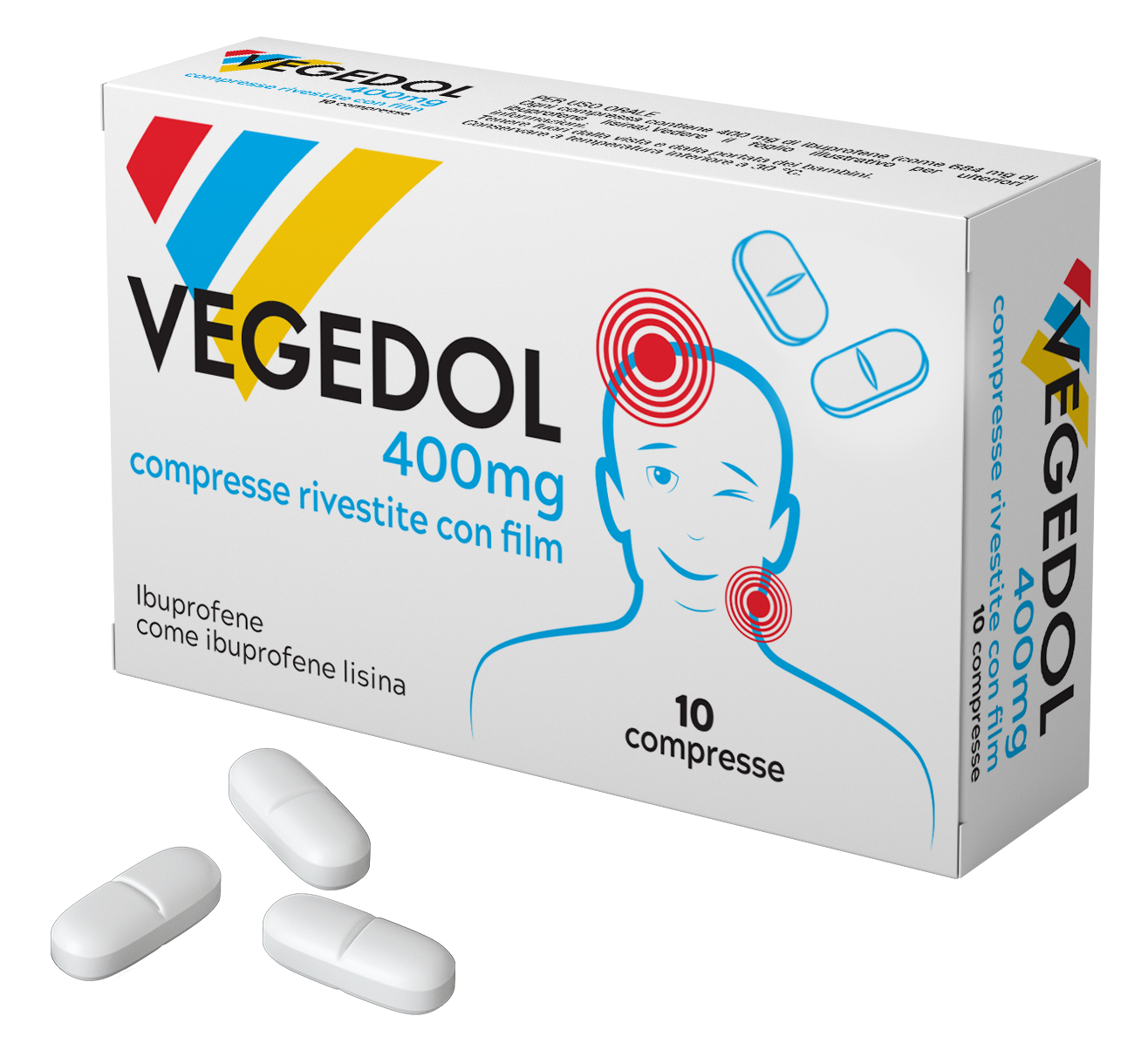 VEGEDOL*10CPR RIV 400MG - Farmacia Del Monaco