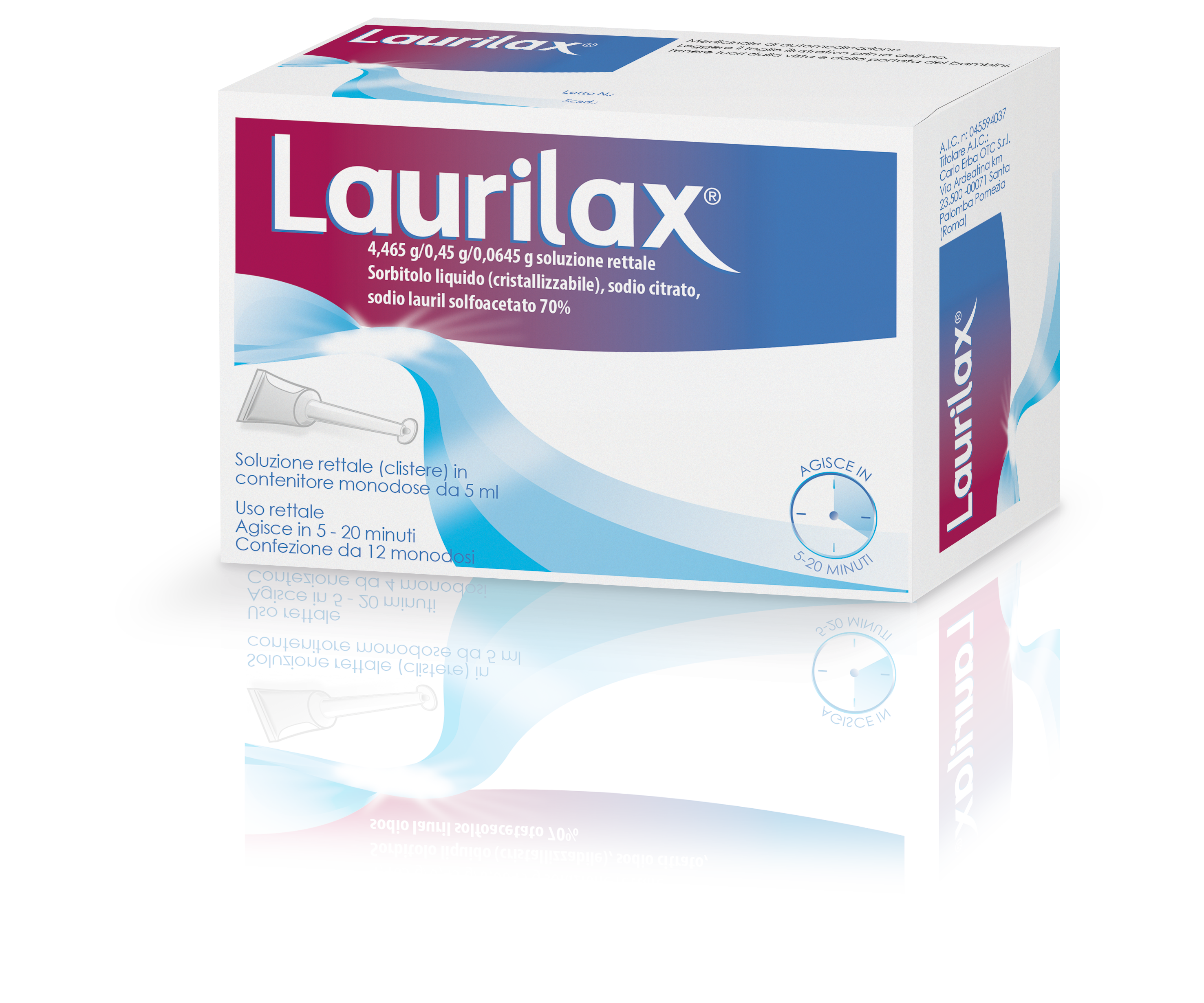 LAURILAX*RETT SOL 12FL MONO5ML - Farmacia Del Monaco