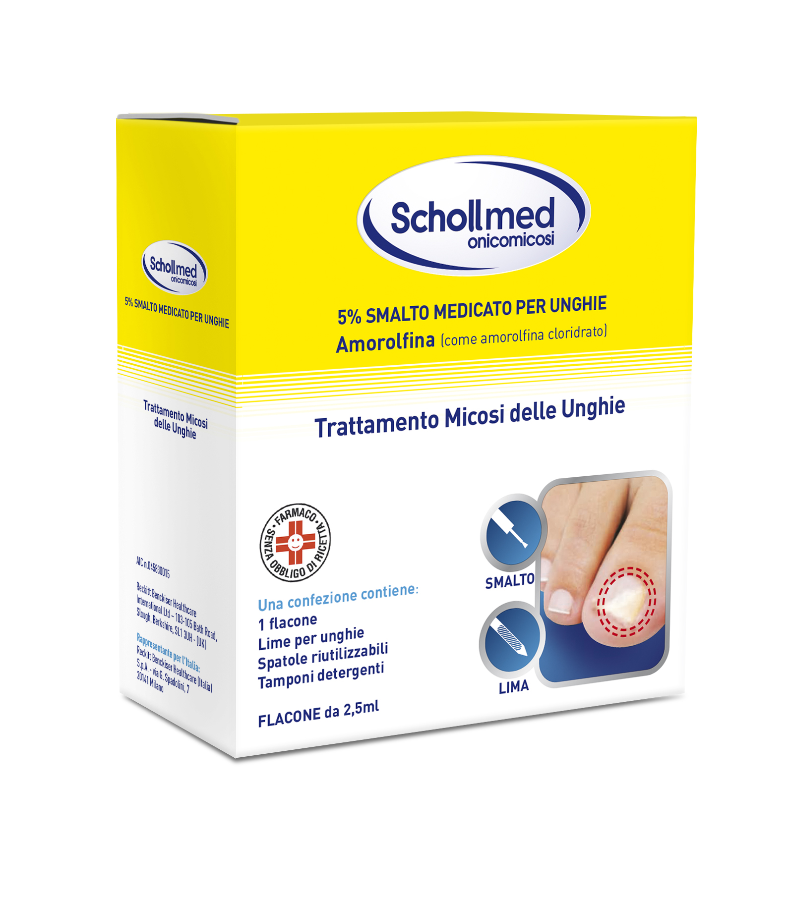 SCHOLLMED ONICOMICOSI*2,5ML 5% - Farmacia Del Monaco
