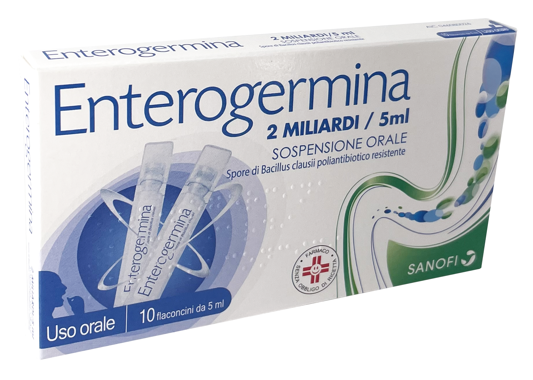 ENTEROGERMINA*OS 10FL 2MLD/5ML - Farmacia Del Monaco