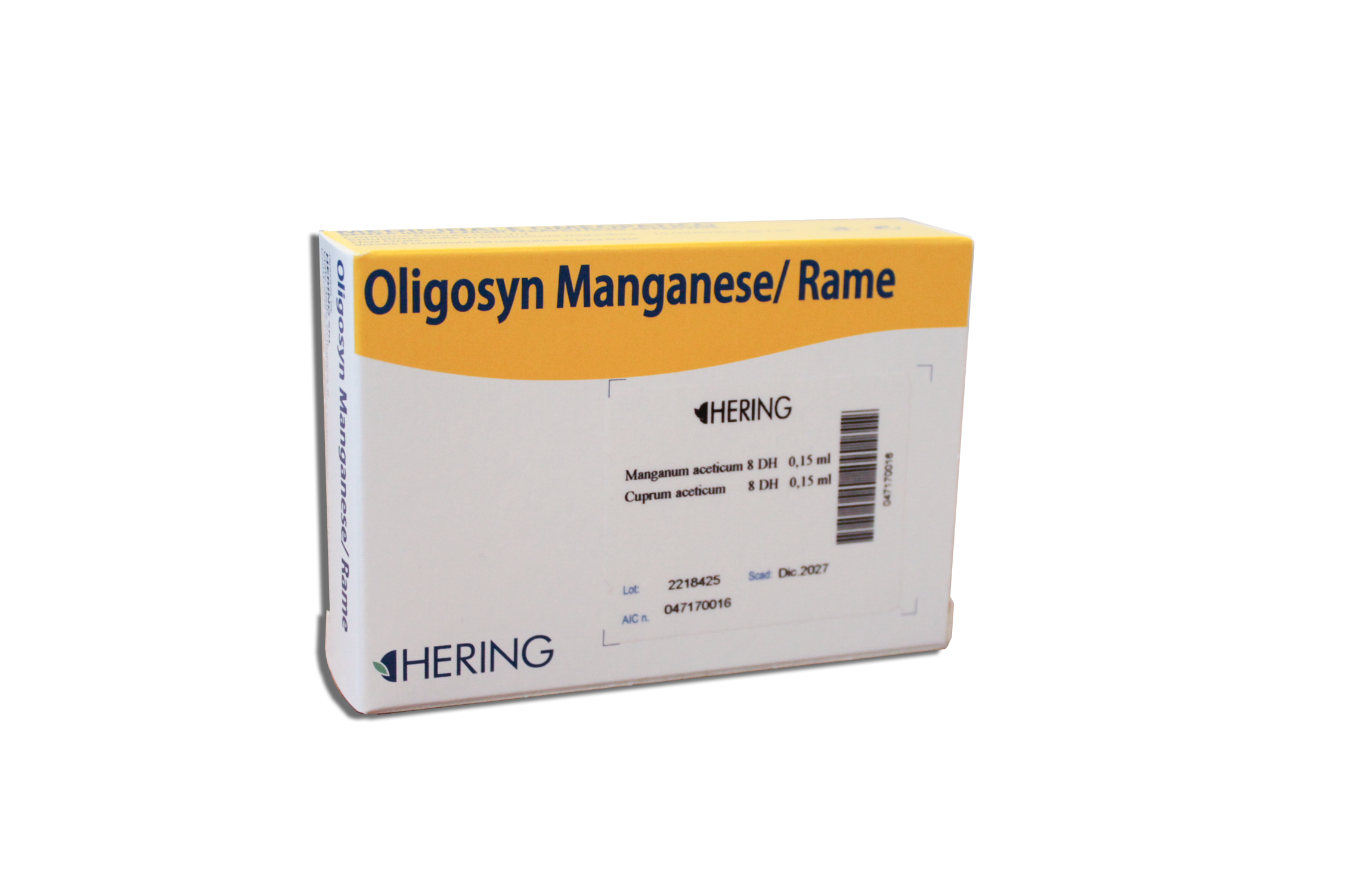 OLIGOSYN MANG RAME*15CONT 2ML - Farmacia Del Monaco