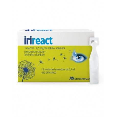 IRIREACT*COLL 10FL 0,5ML - Farmacia Del Monaco