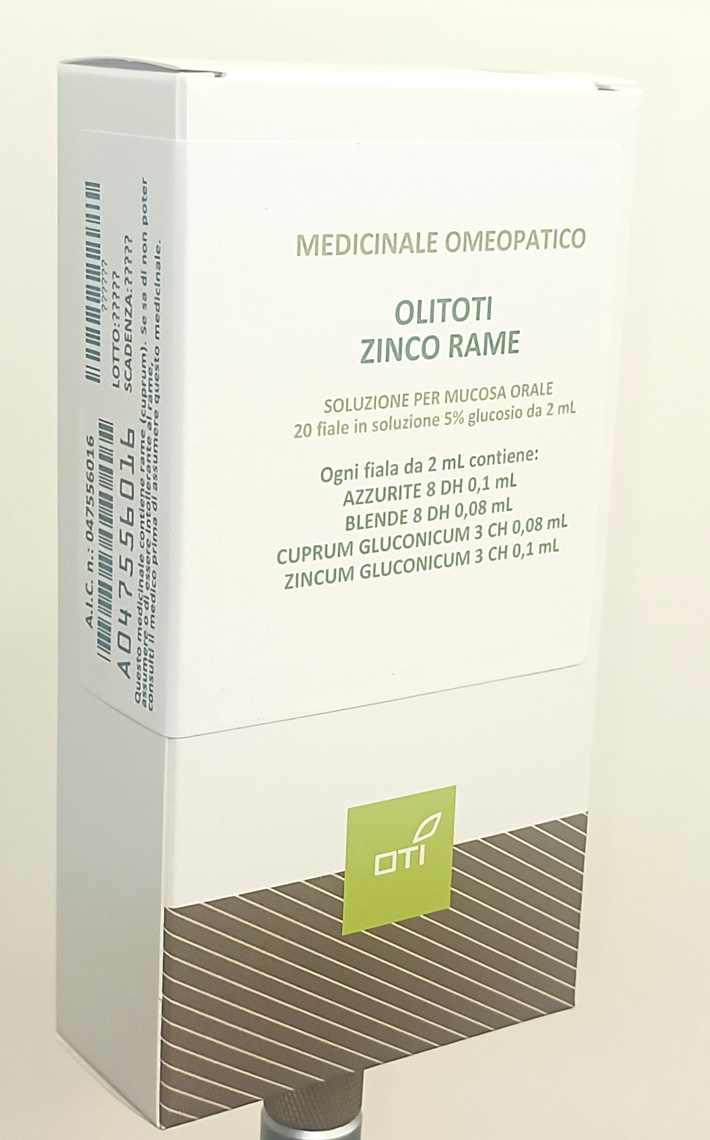 OLITOTI ZINCO RAME*OS 20F 2ML - Farmacia Del Monaco