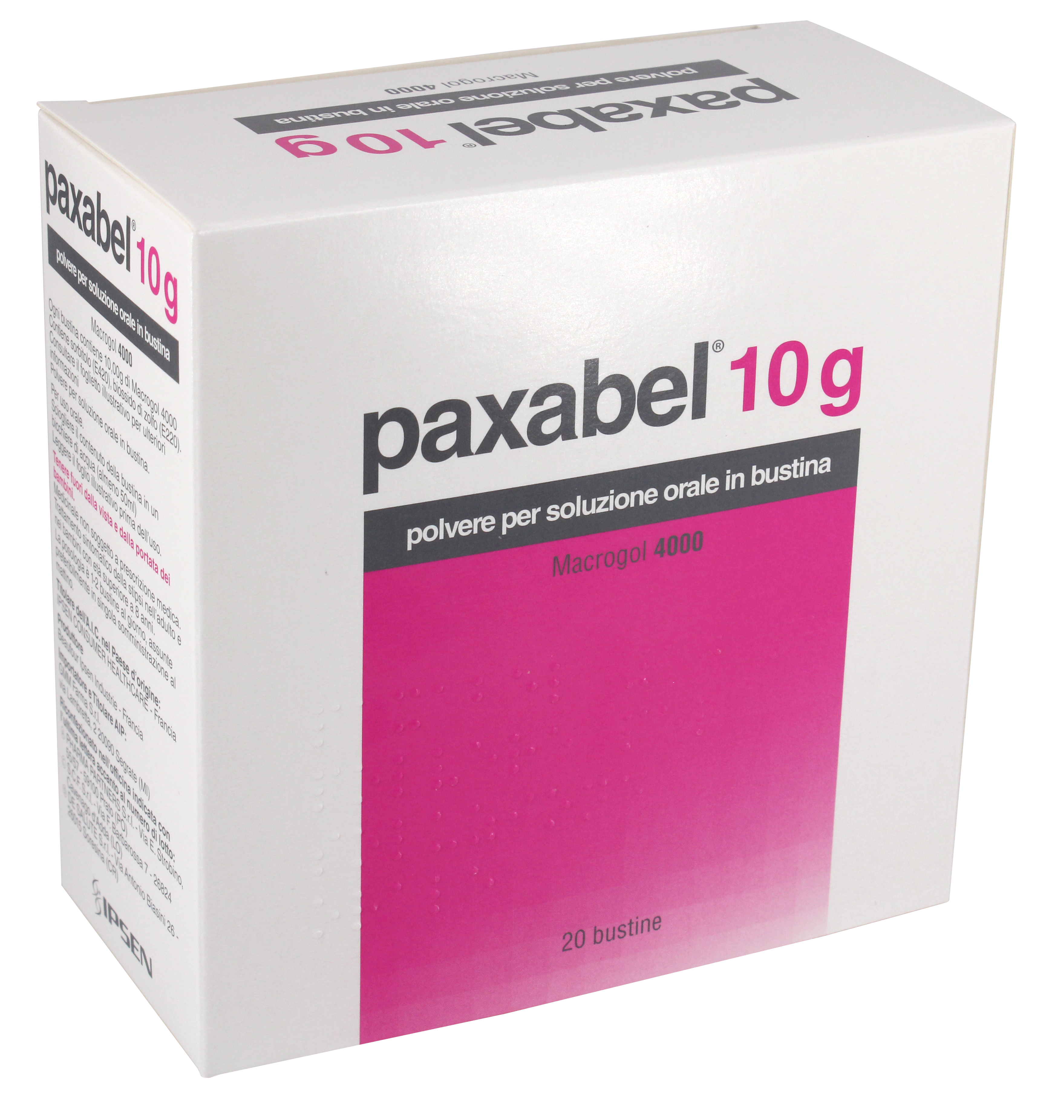 PAXABEL*OS POLV 20BUST 10G - Farmacia Del Monaco
