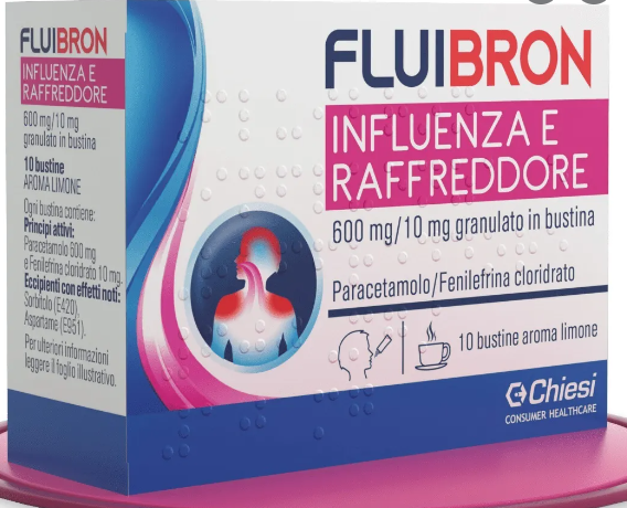 FLUIBRON INFLUENZA E RAFF*10BS - Farmacia Del Monaco
