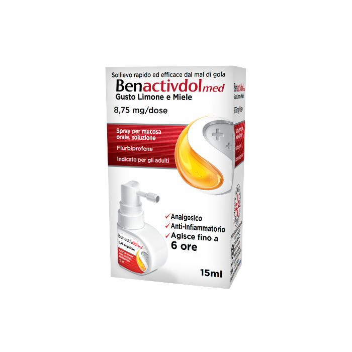 BENACTIVDOLMED*SPRAY 15ML - Farmacia Del Monaco