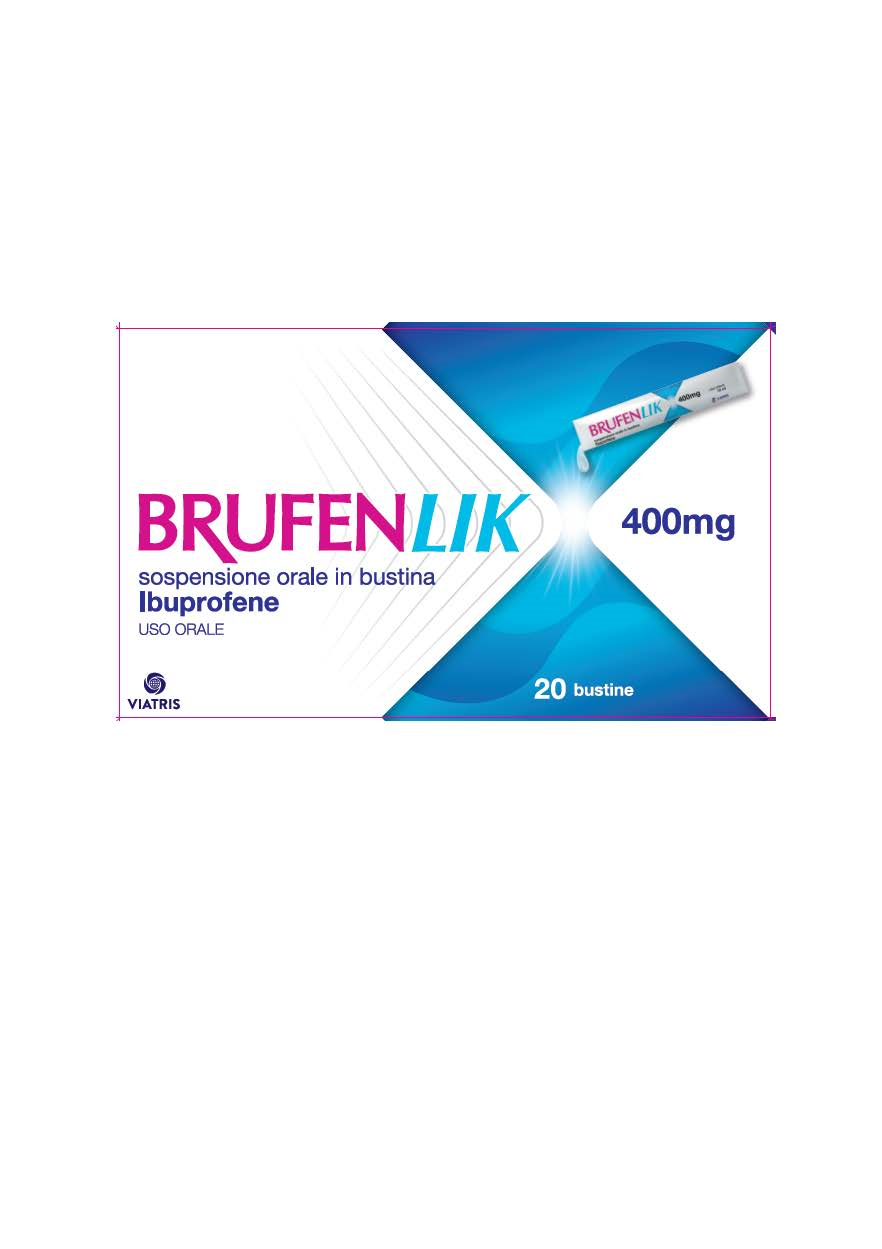 BRUFENLIK*20BUST 400MG 10ML - Farmacia Del Monaco
