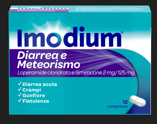 IMODIUM DIARREA E METEOR*12CPR - Farmacia Del Monaco