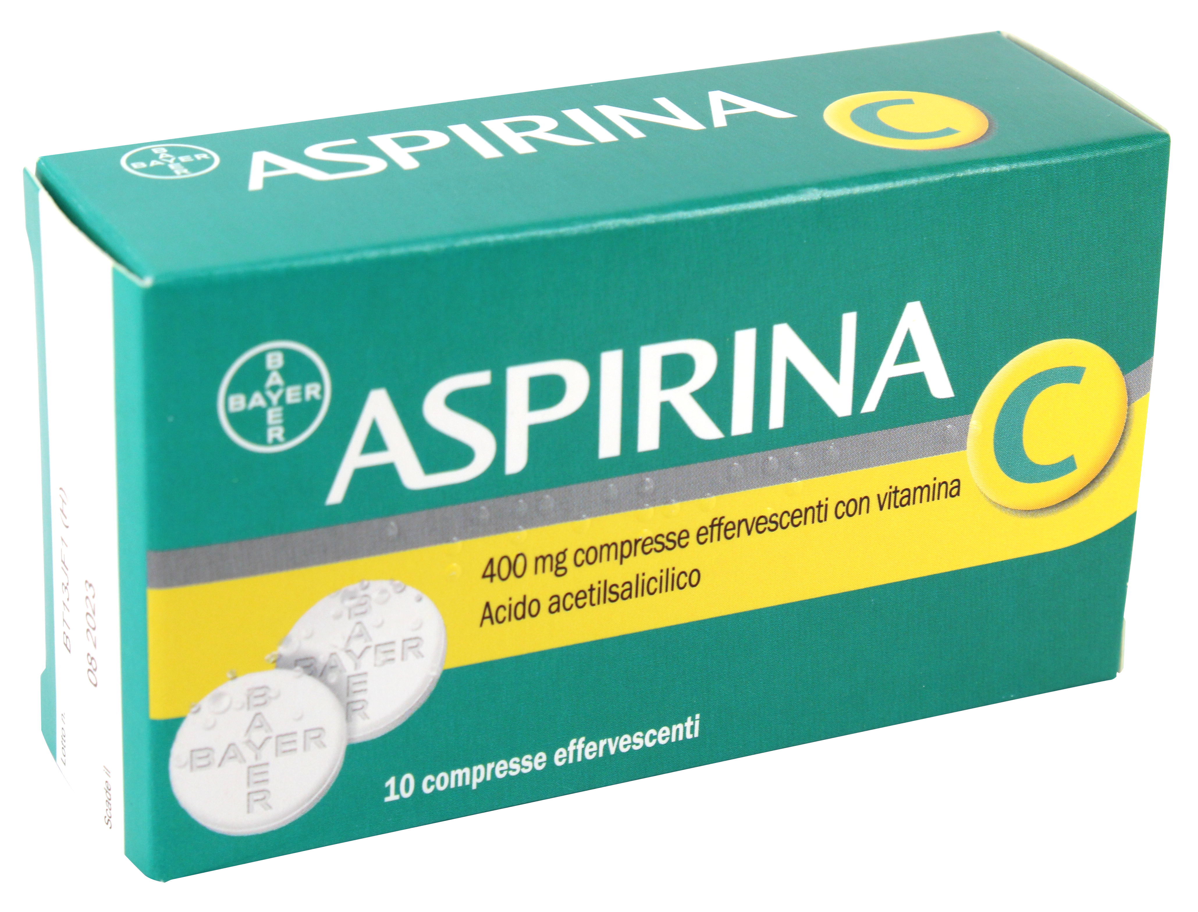 ASPIRINA*10CPR EFF 400+240MG - Farmacia Del Monaco