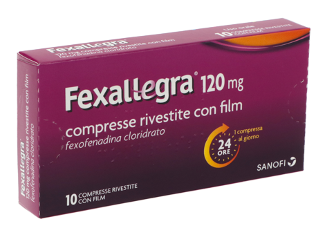 FEXALLEGRA*10CPR RIV 120MG - Farmacia Del Monaco