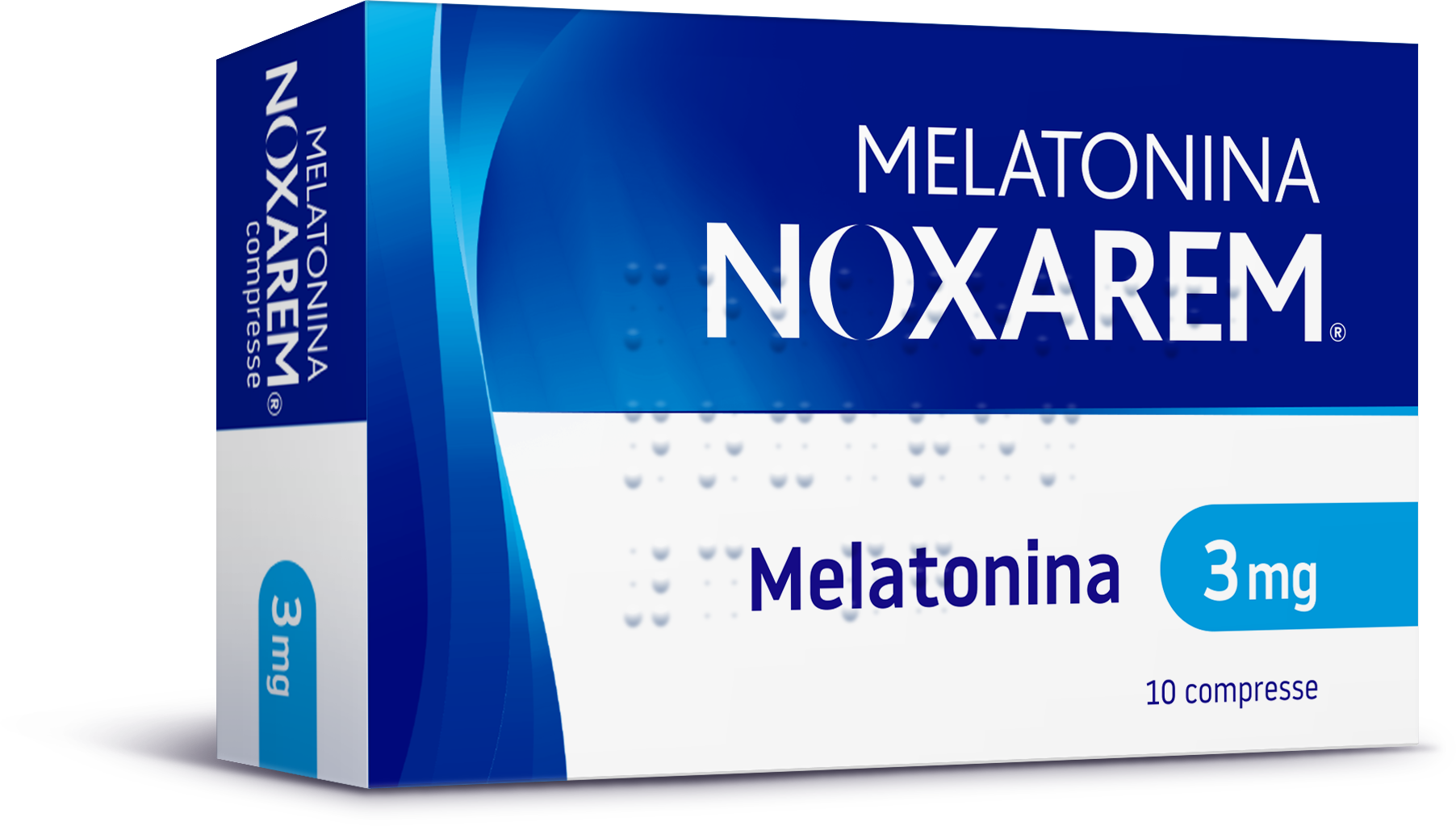 MELATONINA NOXAREM*10CPR 3MG - Farmacia Del Monaco