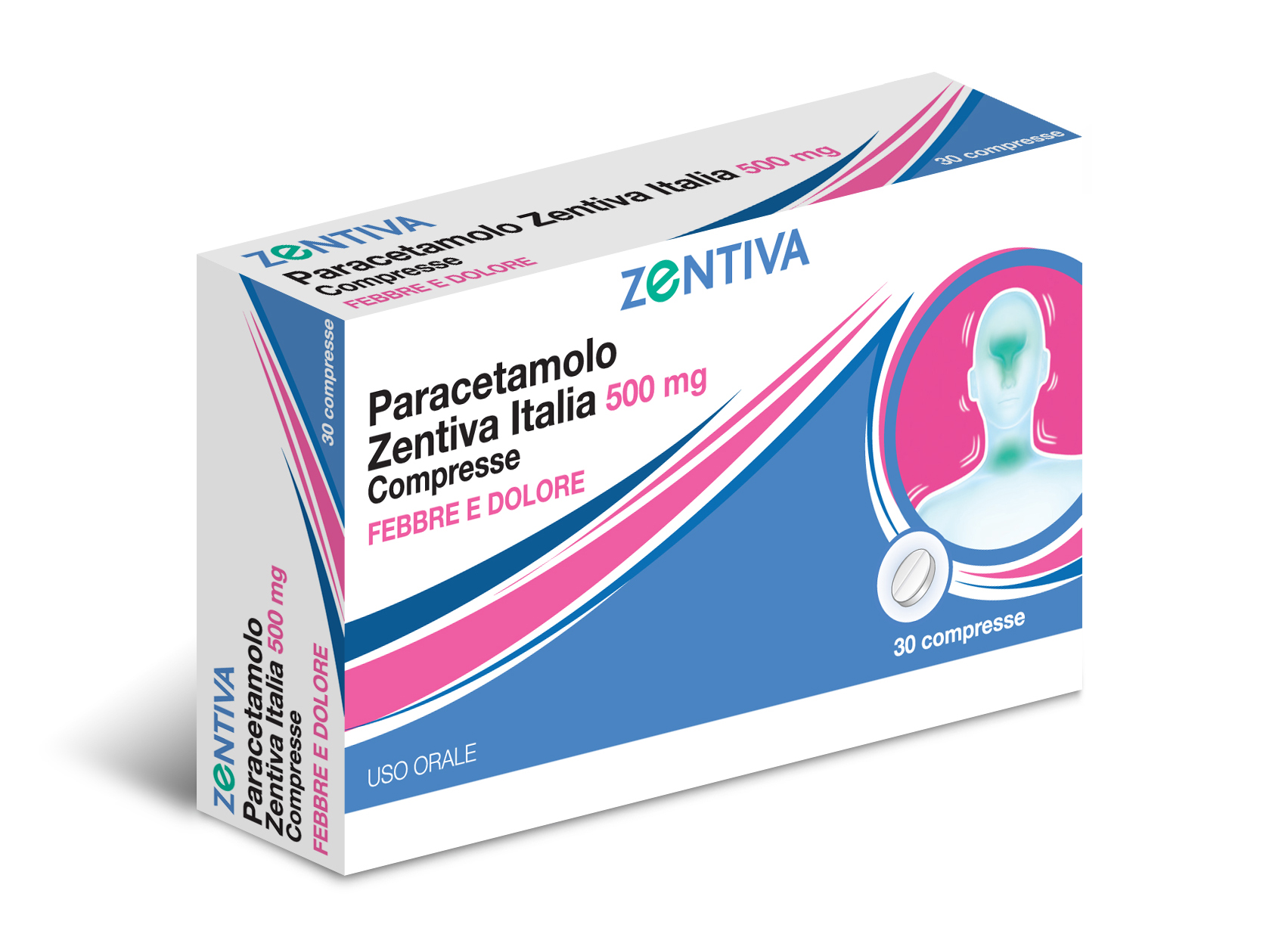 PARACETAMOLO ZEN*30CPR 500MG - Farmacia Del Monaco