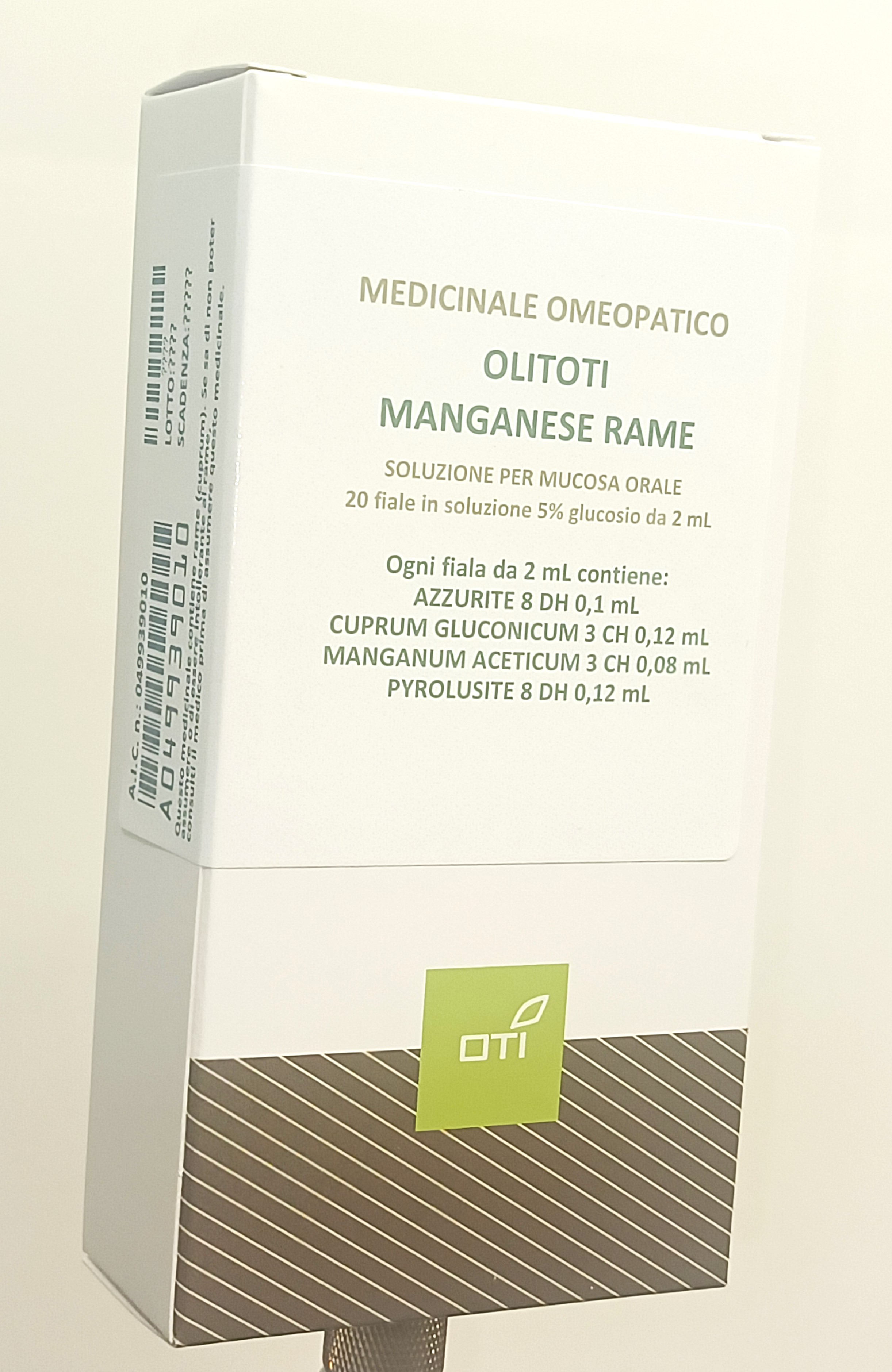 OLITOTI MANGANESE RAME*OS 20F - Farmacia Del Monaco