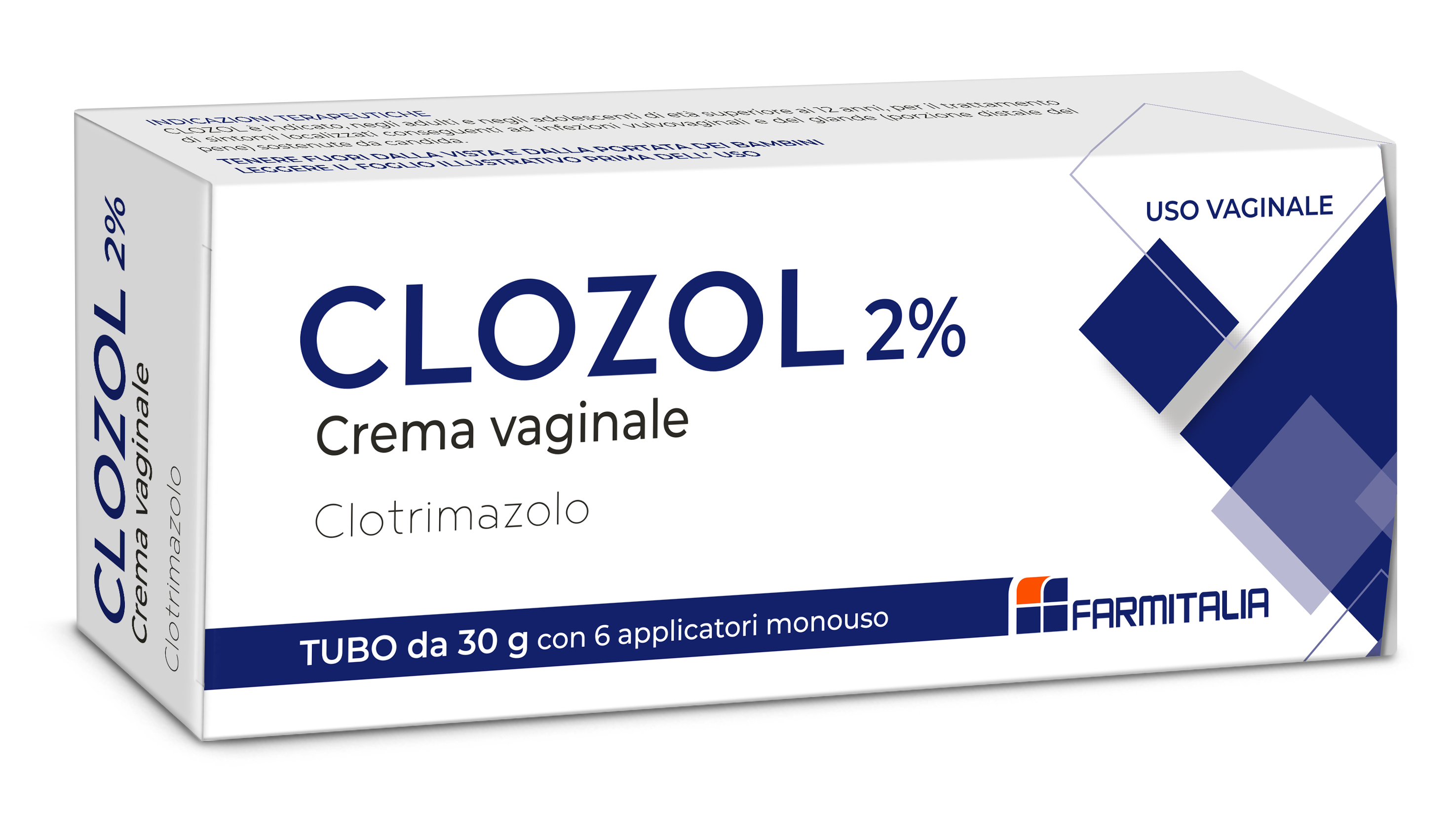 CLOZOL*CREMA VAG 30G 2% - Farmacia Del Monaco