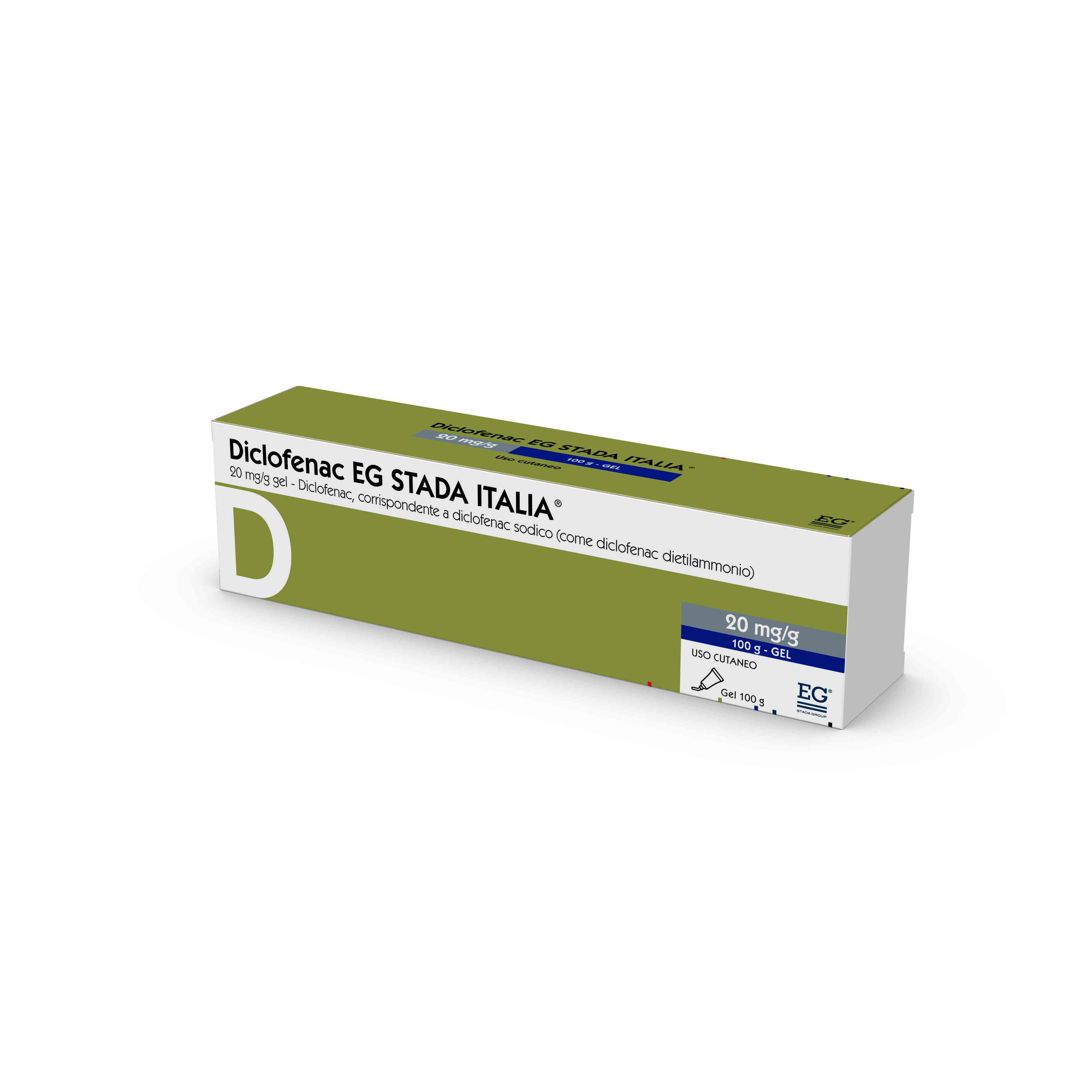 DICLOFENAC EG*GEL 100G 20MG/G - Farmacia Del Monaco