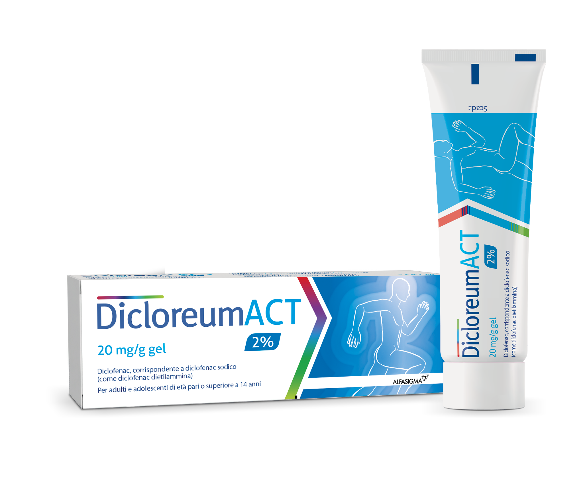 DICLOREUMACT*GEL 100G 20MG/G - Farmacia Del Monaco