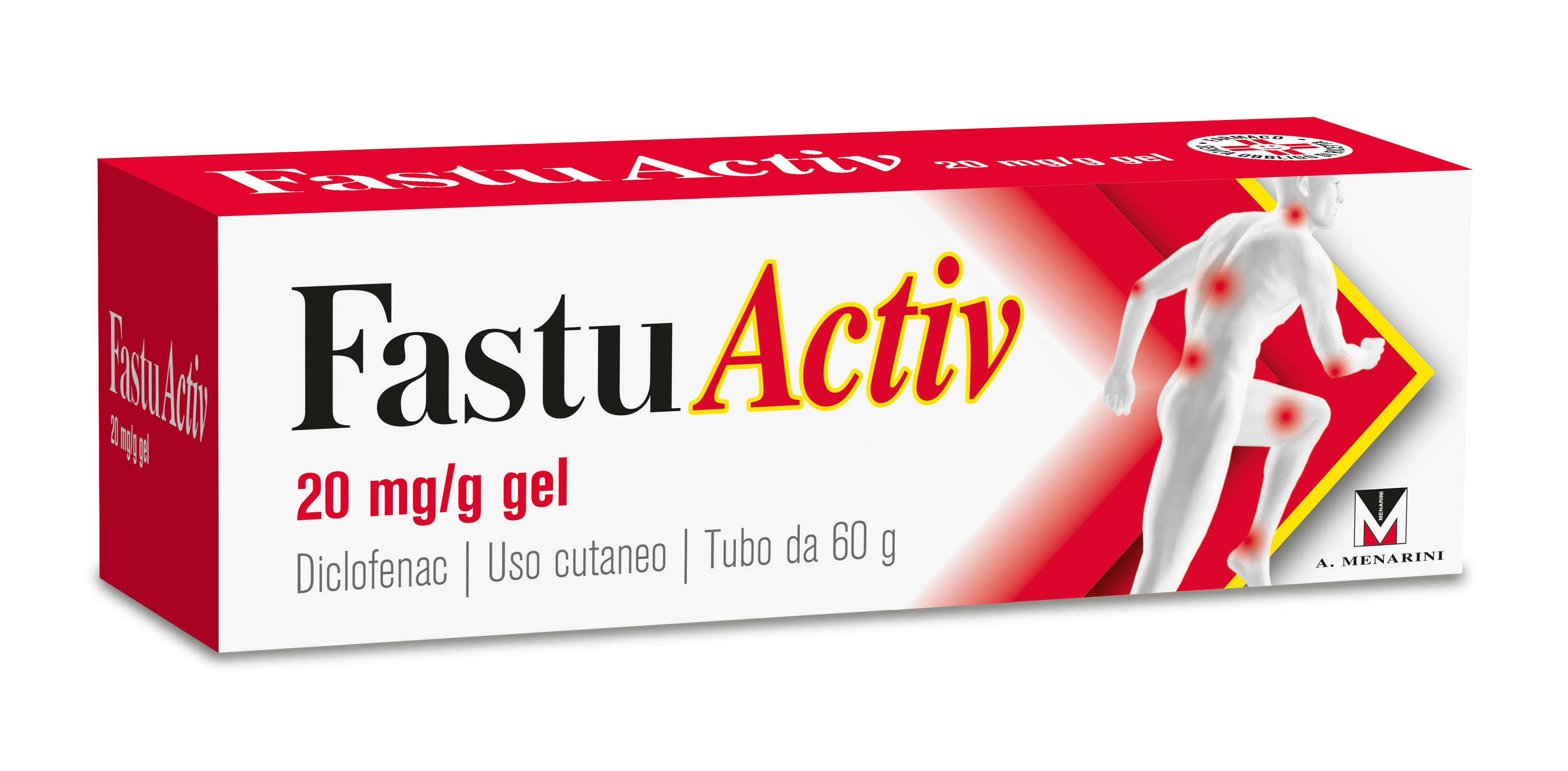 FASTUACTIV*GEL 60G 20MG/G - Farmacia Del Monaco