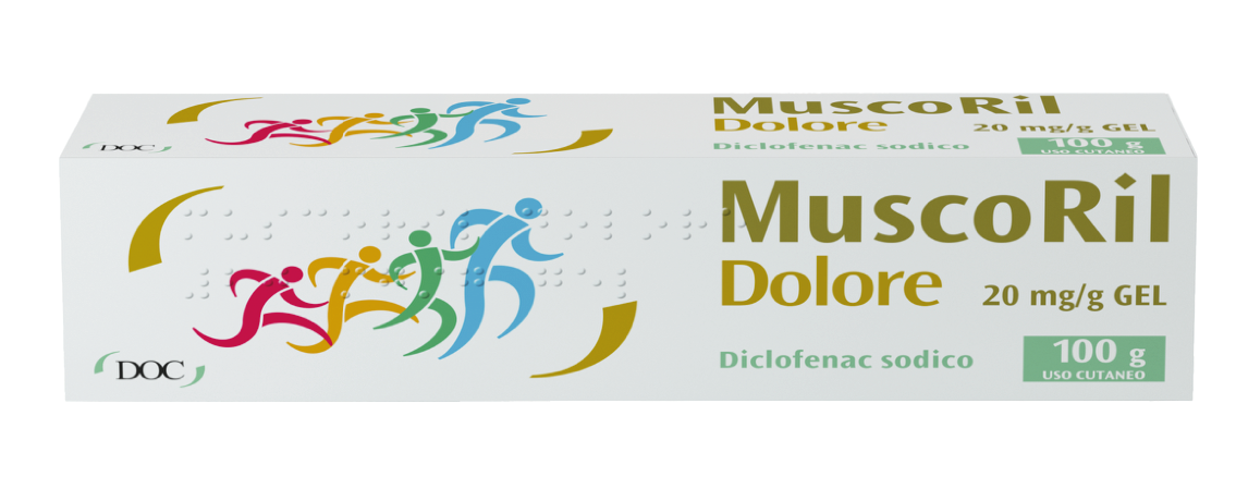 MUSCORIL DOLORE*GEL100G 20MG/G - Farmacia Del Monaco