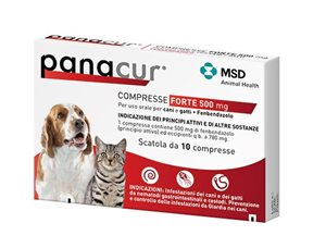PANACUR*FORTE 10CPR 500MG - Farmacia Del Monaco
