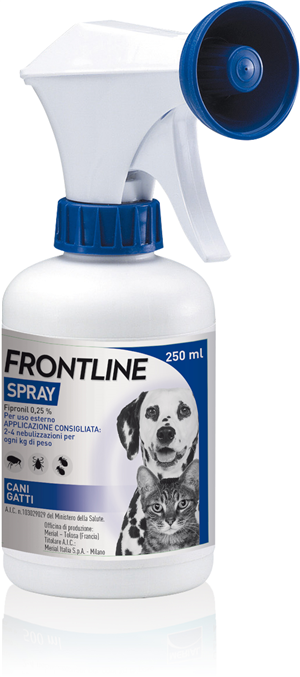 FRONTLINE SPRAY*FL 250ML+POMP - Farmacia Del Monaco