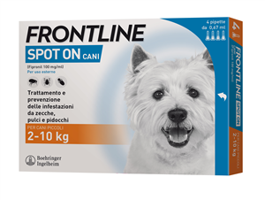 FRONTLINE*4PIP 2-10KG CANI - Farmacia Del Monaco