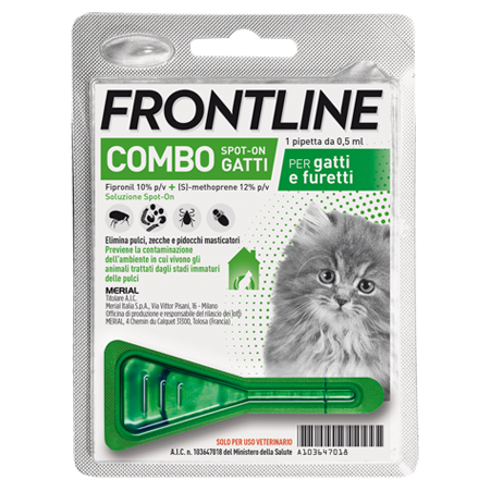 FRONTLINE COMBO*1PIP GATTI/FUR - Farmacia Del Monaco