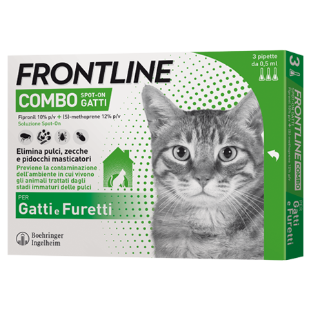 FRONTLINE COMBO*3PIP GATTI/FUR - Farmacia Del Monaco