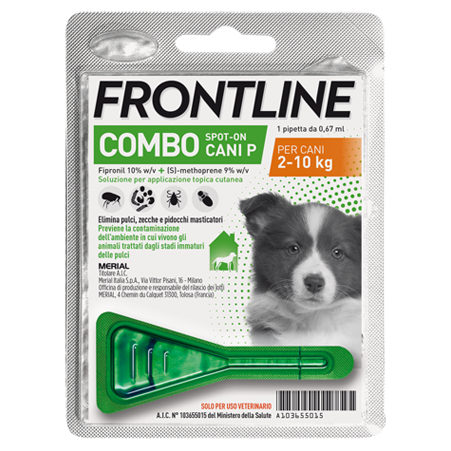 FRONTLINE COMBO*1PIP 2-10KG CA - Farmacia Del Monaco