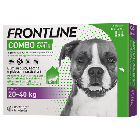FRONTLINE COMBO*3PIP 20-40KG C - Farmacia Del Monaco