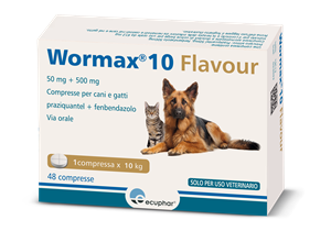 WORMAX 10 FLAVOUR*48CPR 50+500 - Farmacia Del Monaco
