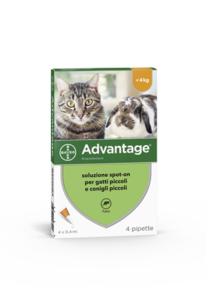 ADVANTAGE*4PIP 0,4ML SPOTON - Farmacia Del Monaco
