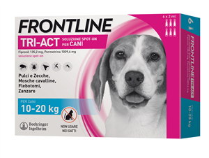 FRONTLINE TRI-ACT*6PIP 10-20KG - Farmacia Del Monaco