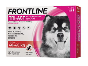 FRONTLINE TRI-ACT*3PIP 40-60KG - Farmacia Del Monaco