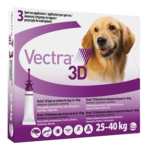 VECTRA 3D*3PIP 25-40KG VIOLA - Farmacia Del Monaco