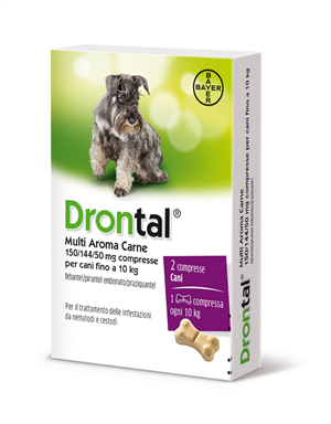 DRONTAL MULTI AR CARNE*2CPR - Farmacia Del Monaco