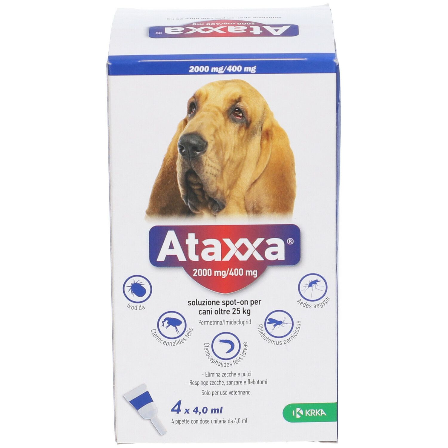 ATAXXA SPOTON*4PIP 25-40KG - Farmacia Del Monaco