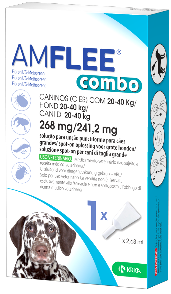 AMFLEE COMBO*3PIP 20-40KG CANI - Farmacia Del Monaco