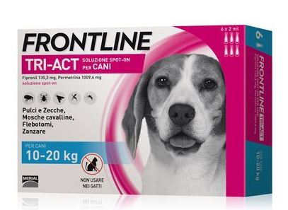 FRONTLINE TRI-ACT*3PIP 10-20KG - Farmacia Del Monaco