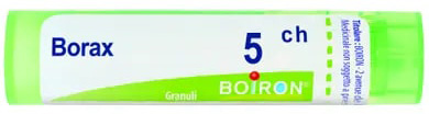 BORAX 5 CH GRANULI - Farmacia Del Monaco