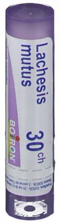 LACHESIS MUTUS 30 CH GRANULI - Farmacia Del Monaco