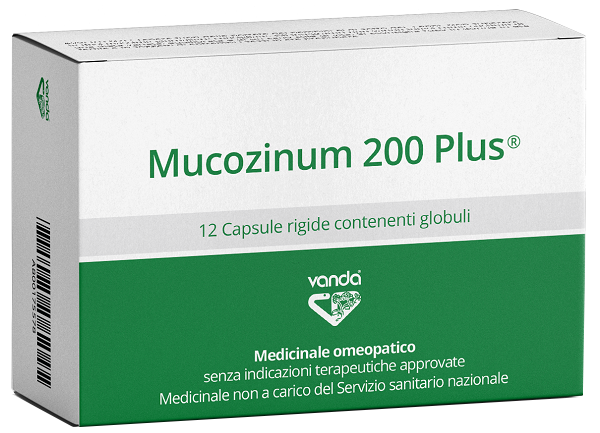 VANDA MUCOZINUM 200 PLUS 12 CAPSULE - Farmacia Del Monaco