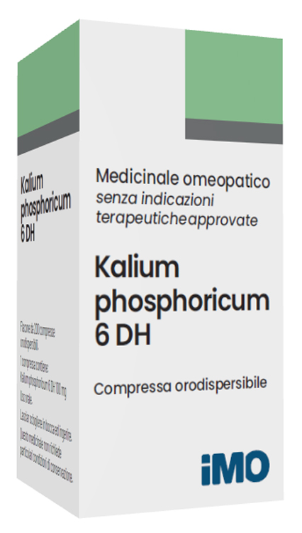 KALIUM PHOSPHORICUM 6DH 200 COMPRESSE - Farmacia Del Monaco