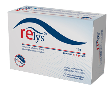 RELYS MONODOSE SOLUZIONE OFTALMICA 30 MINICONTENITORI DA 0,5 ML SENZA CONSERVANTI - Farmacia Del Monaco