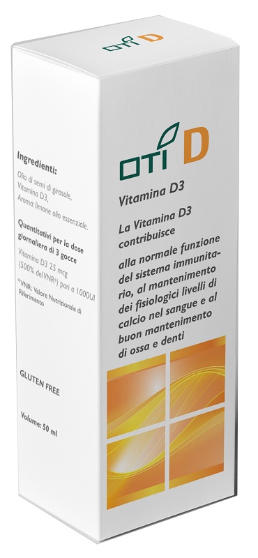 OTI D VITAMINA D3 GOCCE 50ML - Farmacia Del Monaco