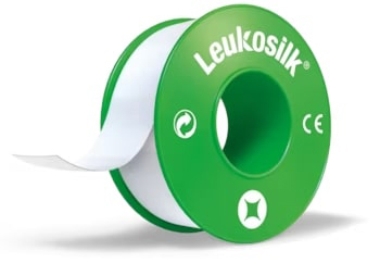 CEROTTO IN ROCCHETTO LEUKOSILK IPOALLERGENICO BIANCO 2,5X500 CM - Farmacia Del Monaco