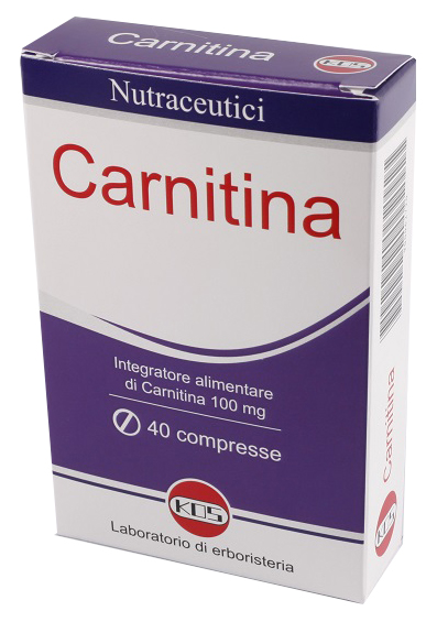CARNITINA 40 COMPRESSE - Farmacia Del Monaco
